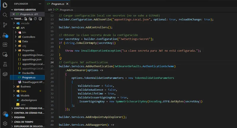 JWT Bearer Authentication