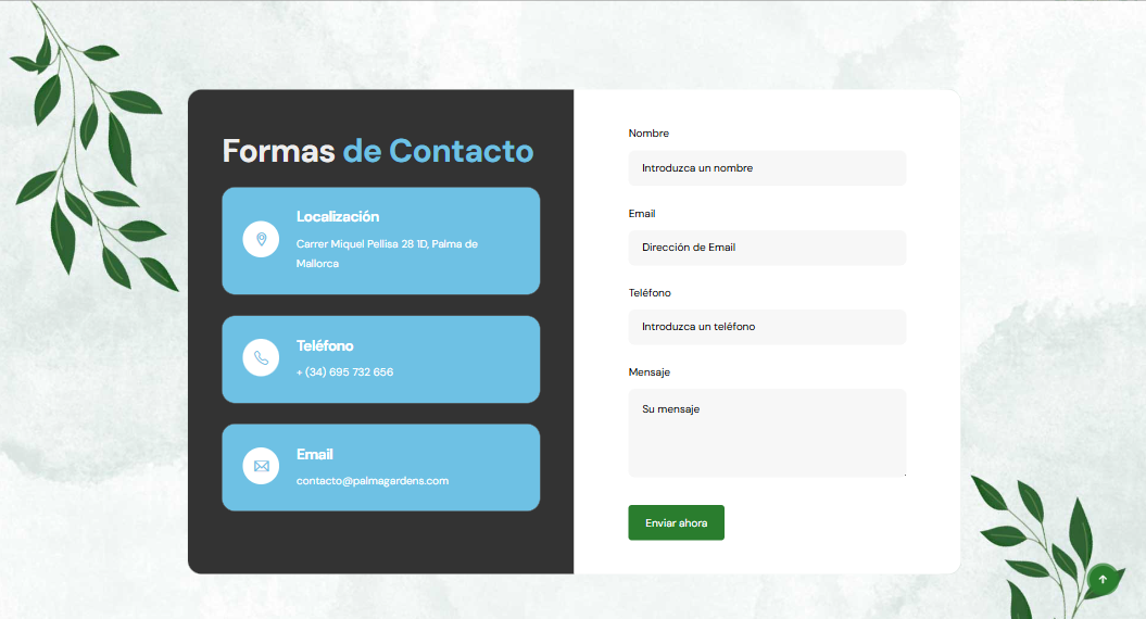 Formulario de contacto